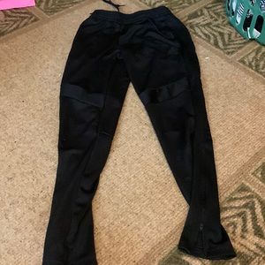 UNISEX Black Adidas sweatpants size small